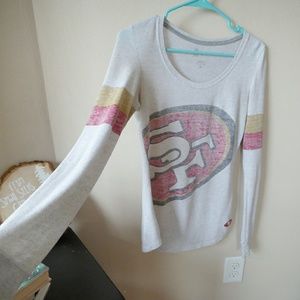 Nike 49ers long sleeve size small